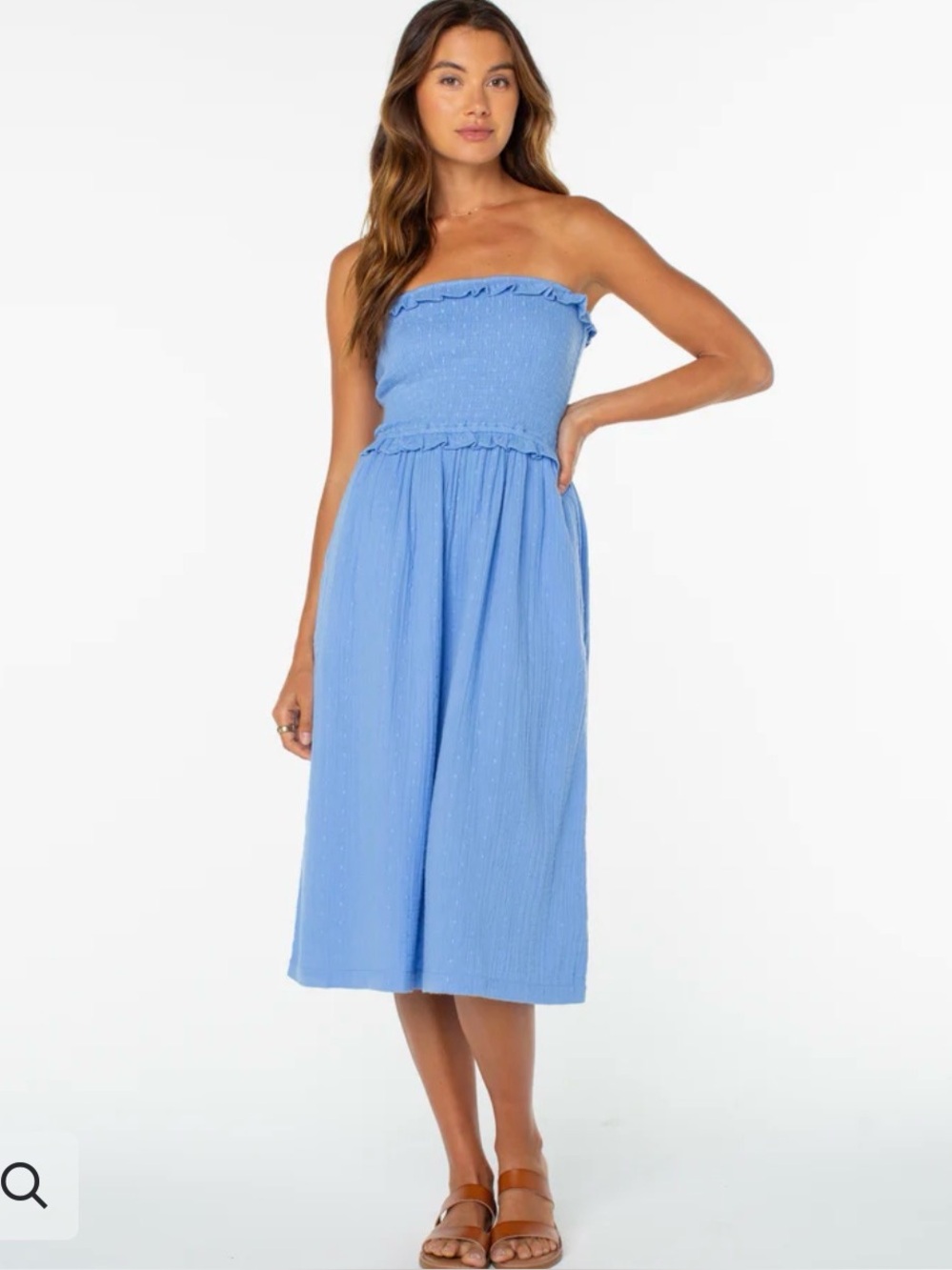 Roxy Avalon Tube Midi Dress